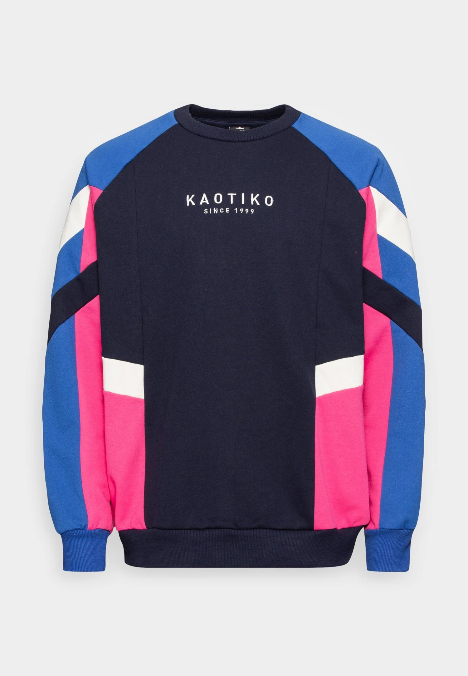 Kaotiko Crew Benton Unisex - Sweatshirt - Navy/Royal/Fuxia 1 Kaotiko Crew Benton Unisex - Sweatshirt - Navy/Royal/Fuxia