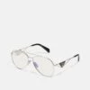 Prada Blue Light Glasses - Silver