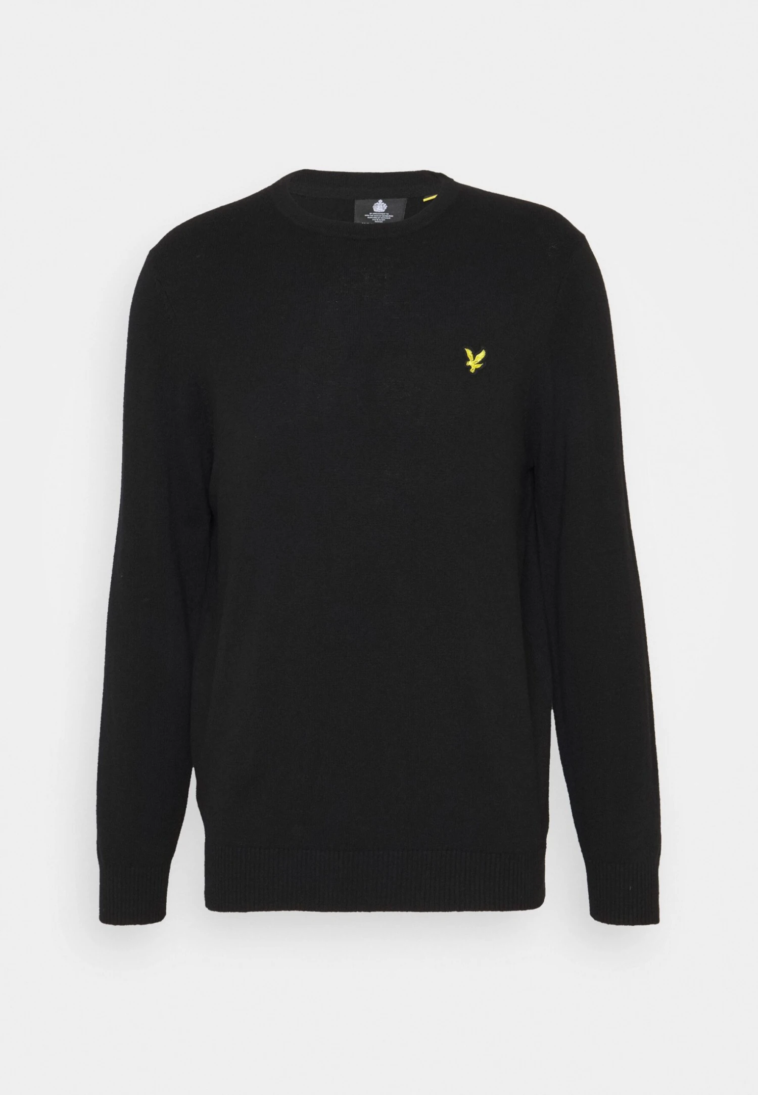 Lyle & Scott Crew Neck Jumper - Jumper - Jet Black 5 Lyle & Scott Crew Neck Jumper - Jumper - Jet Black - Image 5
