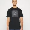Norrøna /29 Cotton Shutter Viking - Print T-Shirt - Black