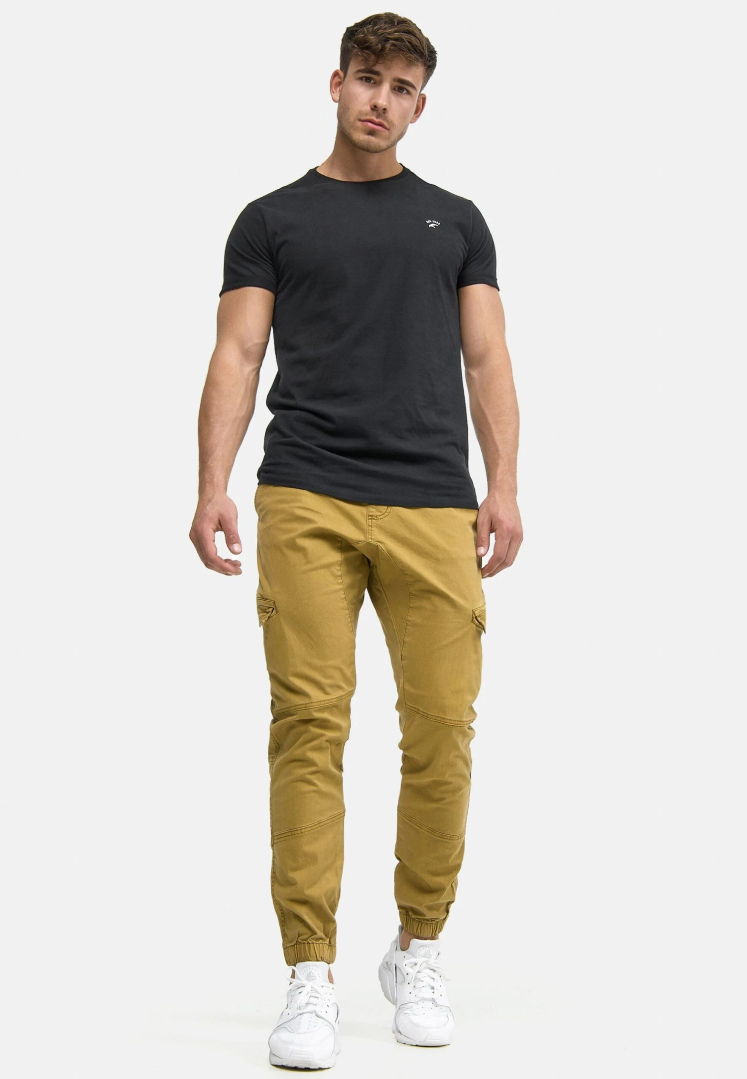 Indicode Jeans Levi - Cargo Trousers - Amber 2 Indicode Jeans Levi - Cargo Trousers - Amber - Image 2