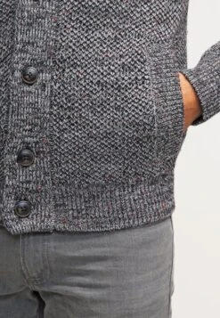 Pier One Cardigan - Dark Grey Melange -Fashion Clothing Store d5f502048caa47a5b0318b24527462ce