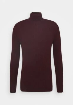 Pier One Muscle Fit Turtle - Jumper - Mottled Bordeaux -Fashion Clothing Store d6bb26cd2a7941d69a2388e64193126d