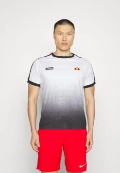 Ellesse Parallel - Basic T-Shirt - Black/White