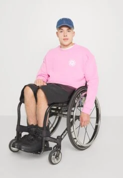 YOURTURN Unisex - Sweatshirt - Pink -Fashion Clothing Store da3f95bfc35e4ab1b9c6f6e819f43d94