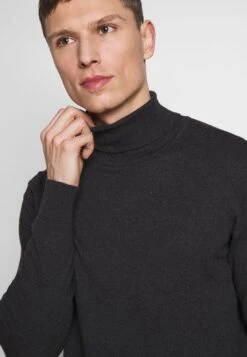 Pier One 2 Pack - Basic Turtleneck - Jumper - Black/Mottled Dark Grey -Fashion Clothing Store dae9b7478ecf4c01b32d63f49f06051a