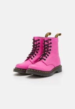Dr. Martens 1460 Pascal - Lace-Up Ankle Boots - Thrift Pink -Fashion Clothing Store db35064d16f74feba1942124069bb190