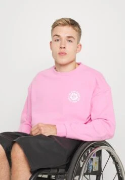 YOURTURN Unisex - Sweatshirt - Pink -Fashion Clothing Store de27130d40474443b203be55de8a922d