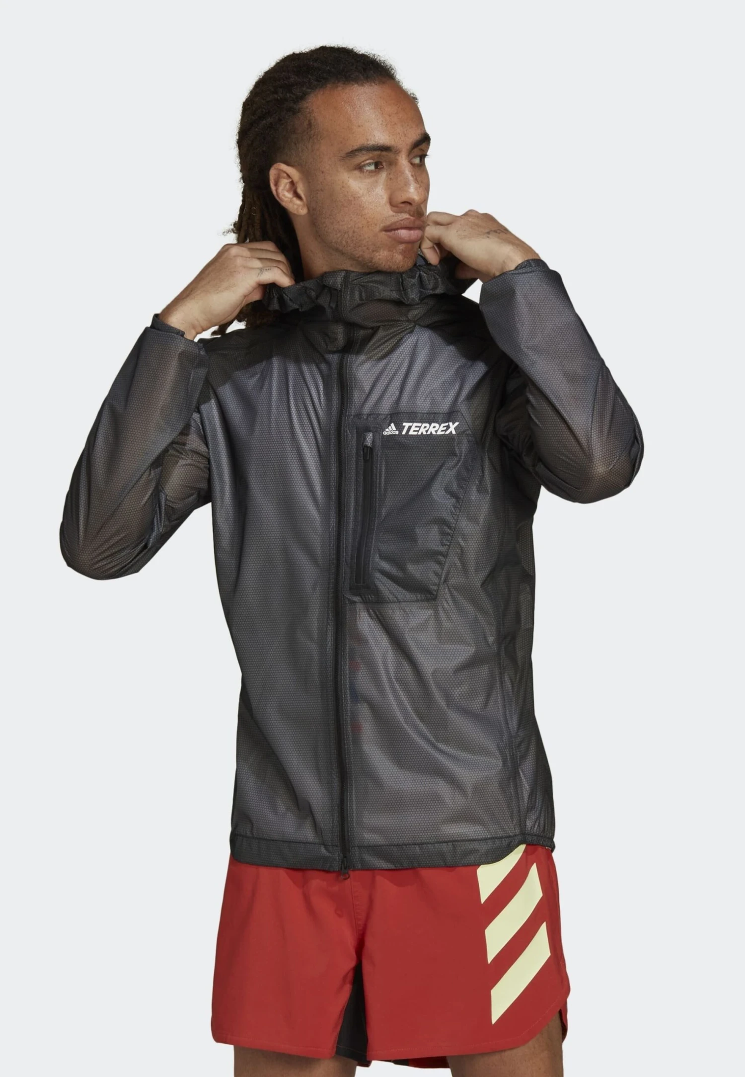 ADIDAS PERFORMANCE Terrex Agravic 2.5-Layer Rain - Waterproof Jacket - Black 1 ADIDAS PERFORMANCE Terrex Agravic 2.5-Layer Rain - Waterproof Jacket - Black