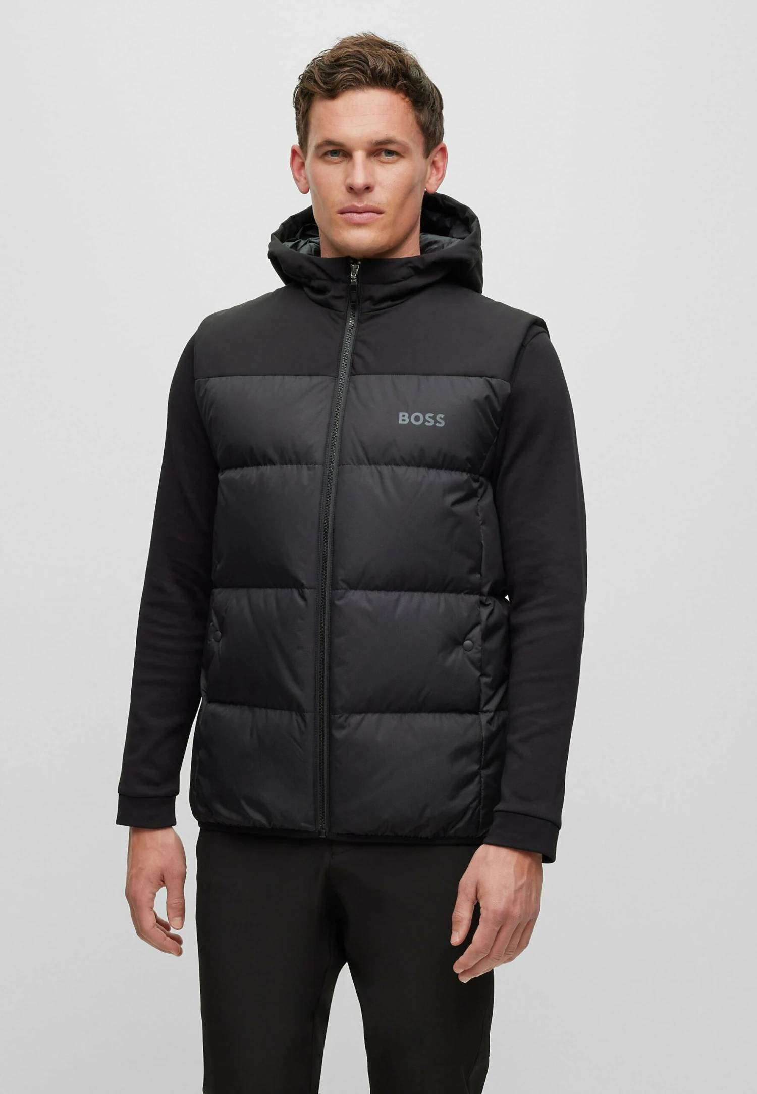 Boss V Hamar1 - Waistcoat - Black One 1 Boss V Hamar1 - Waistcoat - Black One