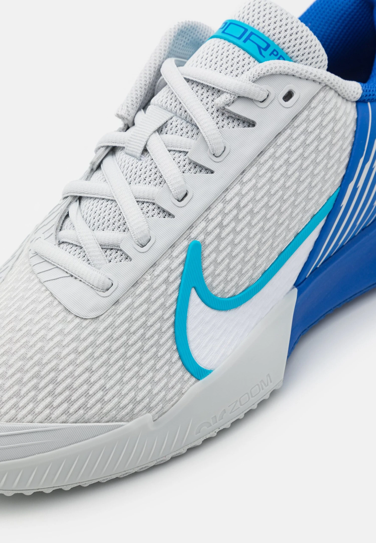 Nike Performance Zoom Vapor Pro 2 Clay - Clay Court Tennis Shoes - Photon Dust/White/Game Royal 6 Nike Performance Zoom Vapor Pro 2 Clay - Clay Court Tennis Shoes - Photon Dust/White/Game Royal - Image 6