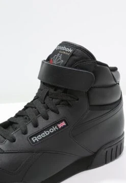 Reebok Classic Ex-O-Fit Leather Shoes - High-Top Trainers - Black 15 Reebok Classic Ex-O-Fit Leather Shoes - High-Top Trainers - Black -Fashion Clothing Store e9b2b11e282544529cb0e7361f1a590e