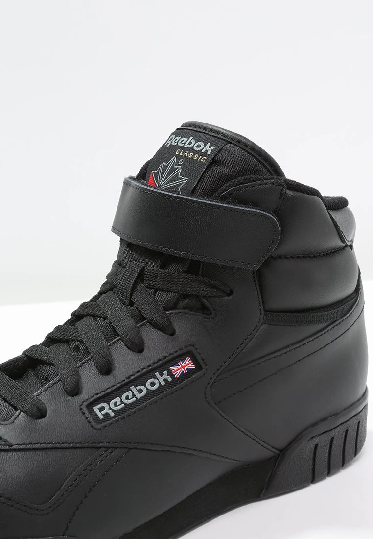 Reebok Classic Ex-O-Fit Leather Shoes - High-Top Trainers - Black 8 Reebok Classic Ex-O-Fit Leather Shoes - High-Top Trainers - Black - Image 8