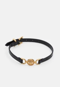 Versace Choker - Necklace - Black/Gold-Coloured