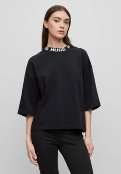 Hugo Dinaya - Long Sleeved Top - Black One