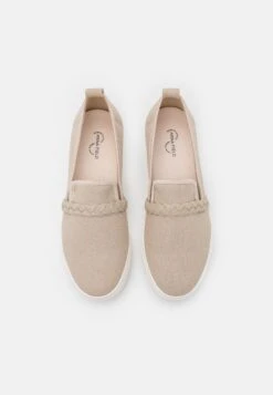 Anna Field Slip-Ons - Sand -Fashion Clothing Store eb3f42c38146415aae9ee65004adcd1e