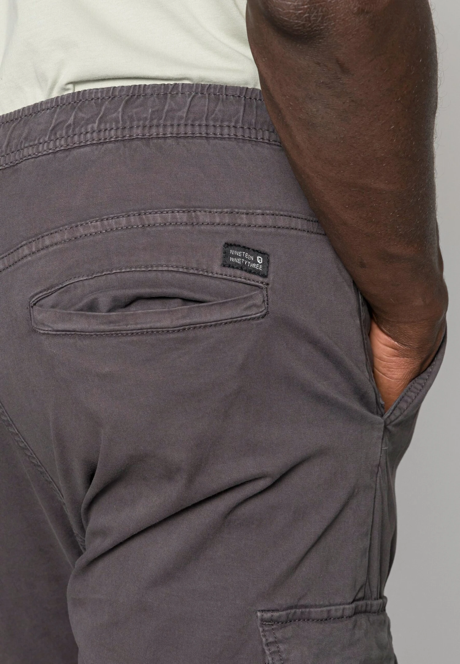 Indicode Jeans Lakeland - Cargo Trousers - Dark Grey 5 Indicode Jeans Lakeland - Cargo Trousers - Dark Grey - Image 5