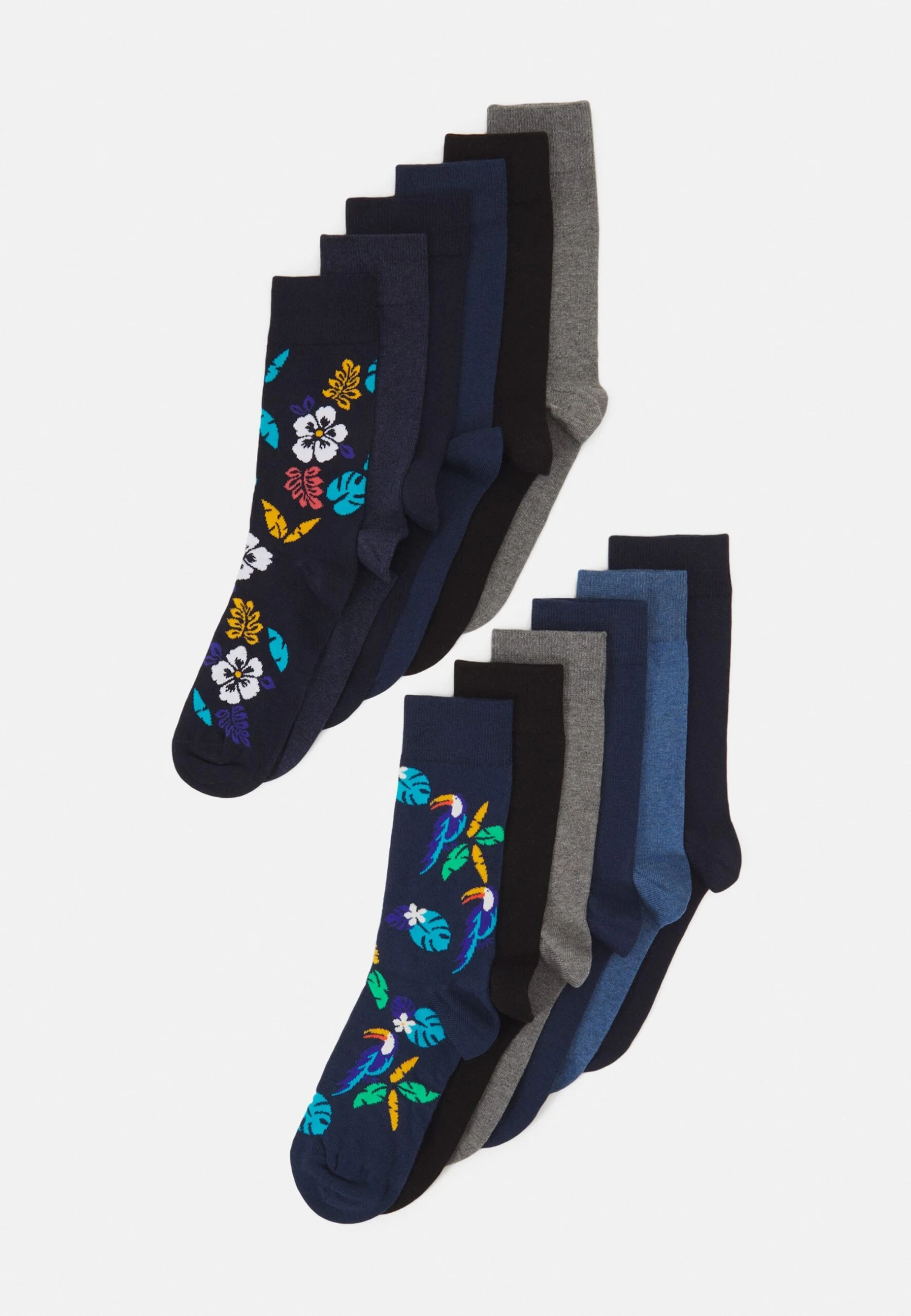 Pier One 12 Pack - Socks - Multi-Coloured 1 Pier One 12 Pack - Socks - Multi-Coloured