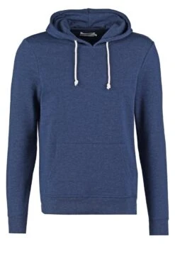 Pier One Hoodie - Dark Blue Melange -Fashion Clothing Store f3a94f8f97e247c3bb4faa3d974d02b8