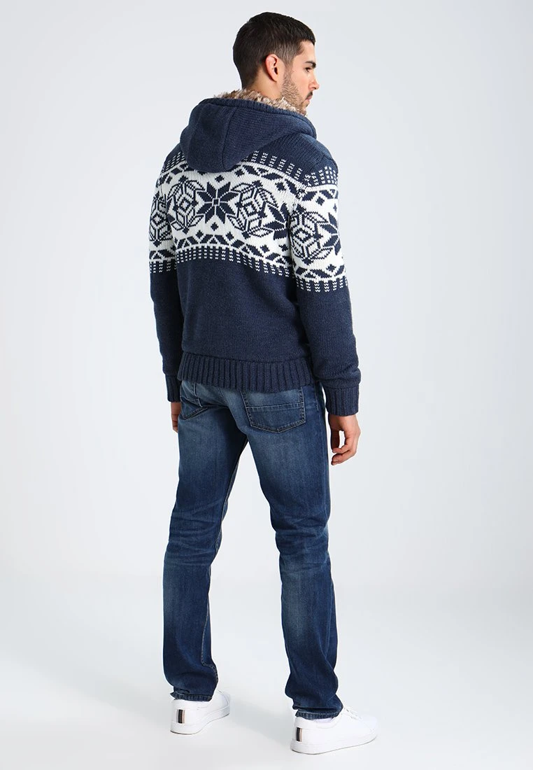 Pier One Cardigan - Blue Melange 3 Pier One Cardigan - Blue Melange - Image 3