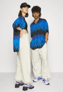 YOURTURN Genderless Parachute Unisex - Trousers - White -Fashion Clothing Store f47a0e1ecff04f00b66902953e5c6730