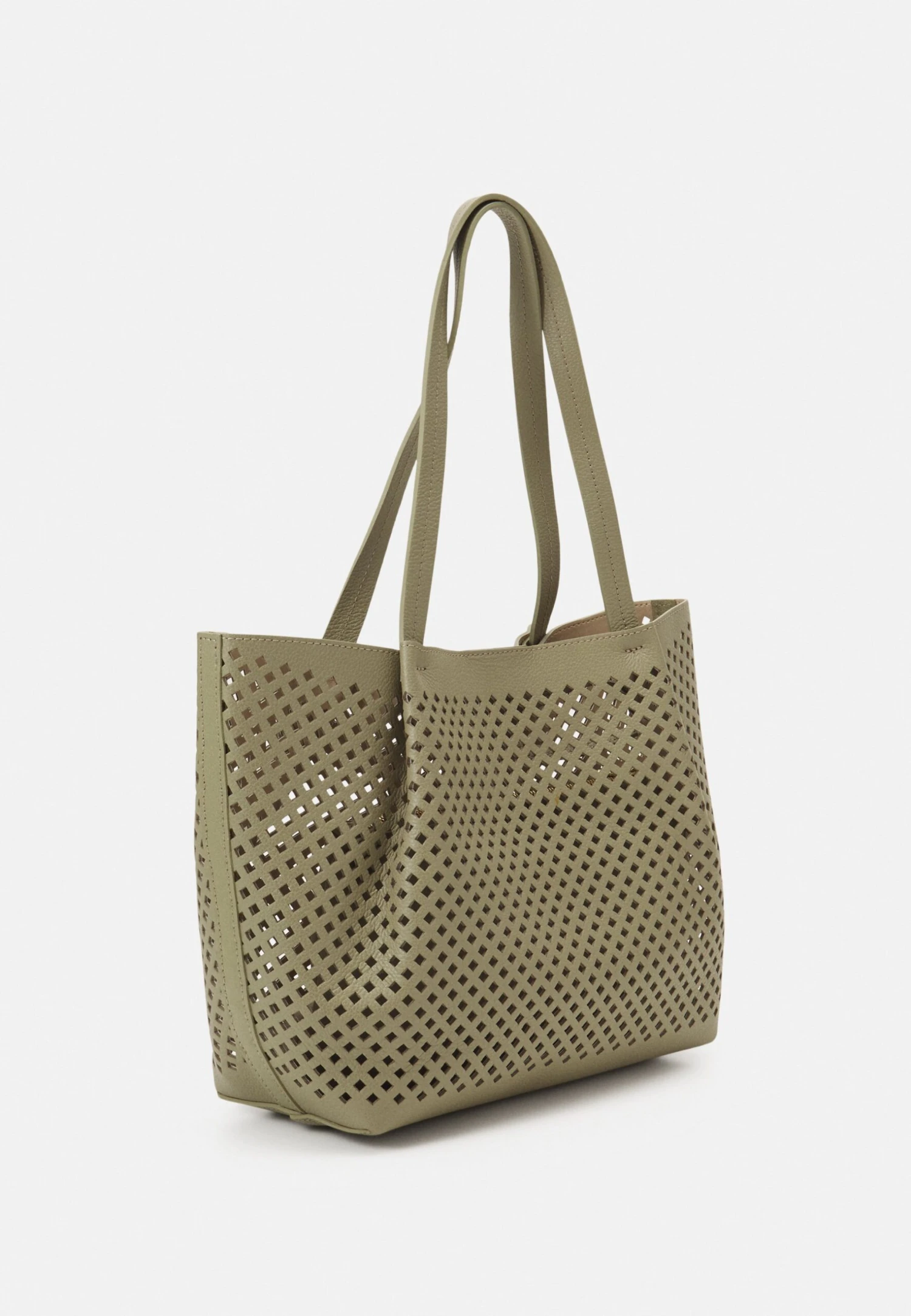 Patrizia Pepe Tote Bag - Sage Green 2 Patrizia Pepe Tote Bag - Sage Green - Image 2