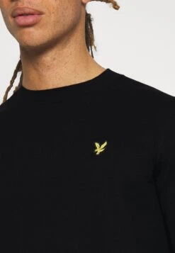 Lyle & Scott Evolution Crew - Jumper - Jet Black -Fashion Clothing Store f6edce5f30644c98b015fe9317dfe36e