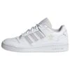 Adidas Originals Forum Low- Trainers - Cloud White Silver Dawn Off White