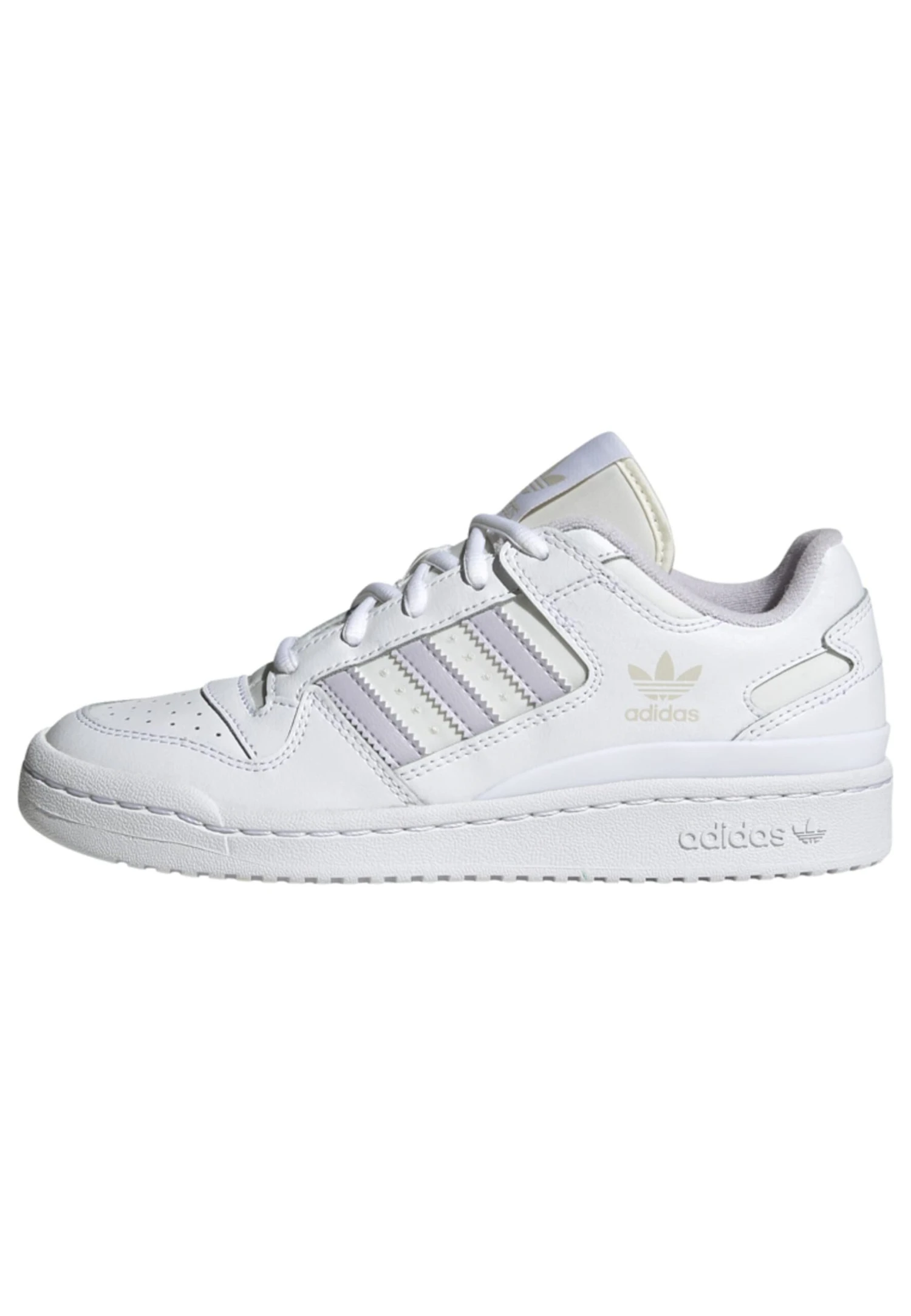 Adidas Originals Forum Low- Trainers - Cloud White Silver Dawn Off White 1 Adidas Originals Forum Low- Trainers - Cloud White Silver Dawn Off White