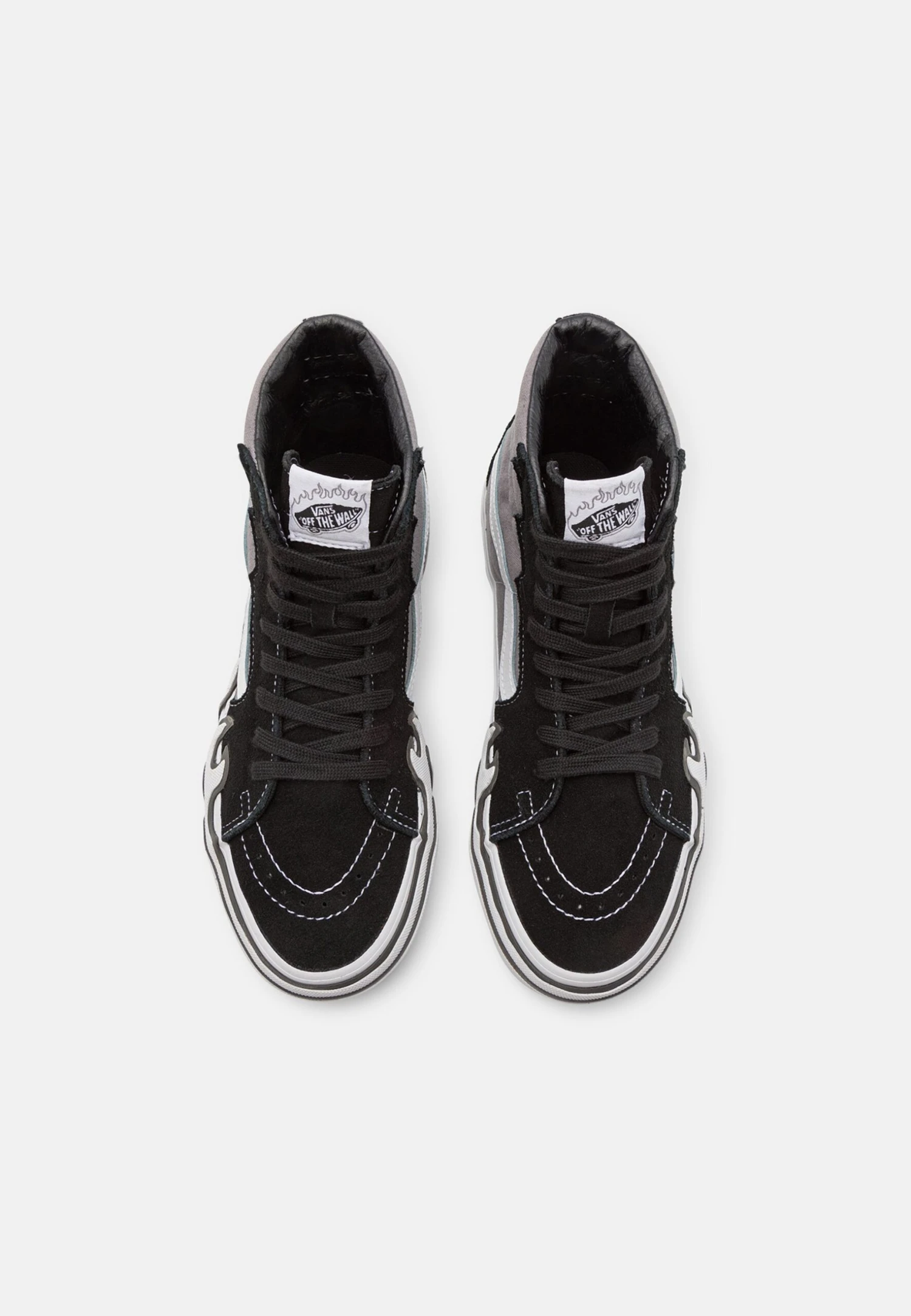 Vans Sk8-Hi Flame Unisex - High-Top Trainers - Gray 4 Vans Sk8-Hi Flame Unisex - High-Top Trainers - Gray - Image 4