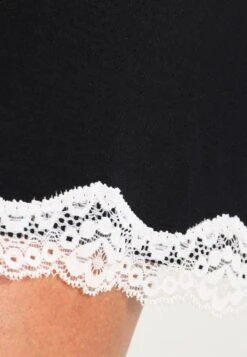 Anna Field Heidi Long Sleeves Viscose Nightdress - Nightie - Black -Fashion Clothing Store f833b7133ba747e99510b29e29947484