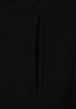 Pier One Short Coat - Black -Fashion Clothing Store f98ad9164e9e43bd97fdd8c0b6de9848