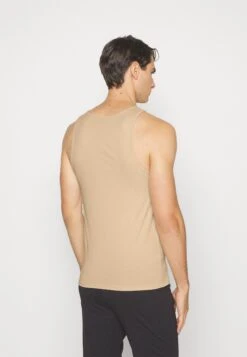 Pier One 3Pck Skin Tone Rib Vest- Undershirt - Beige -Fashion Clothing Store fae518a344d04f3ca025552b7e1d1d7b