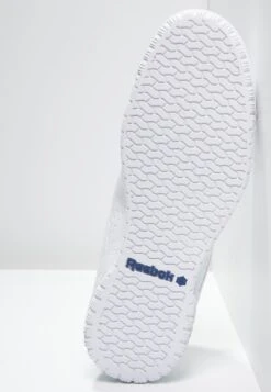 Reebok Classic Exofit Clean Logo Unisex - Trainers - White/Royal Blue -Fashion Clothing Store ff0035aa0b0743c18a0c1923596910d4
